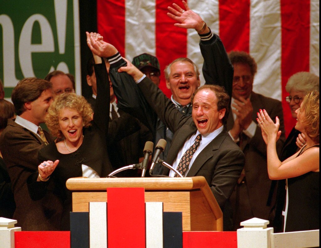 Paul Wellstone reelected